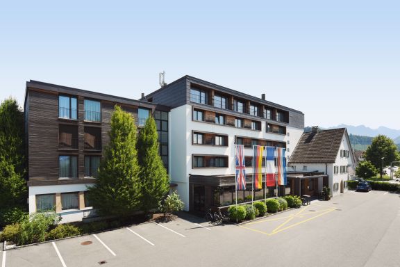 Aussenansicht Gruppenhotel Weisses Kreuz, Feldkirch